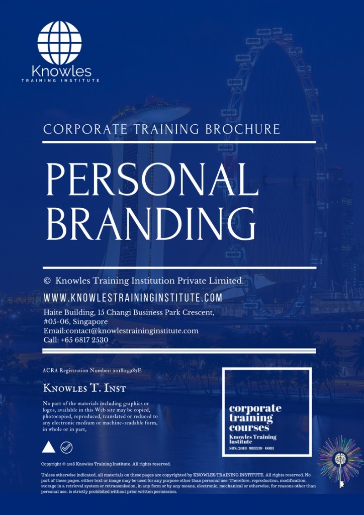 Course Brochure For Personal Branding Training Course in Luxembourg
