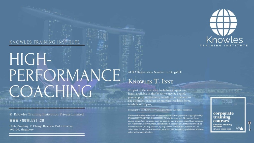 High-Performance Coaching Training Course in Luxembourg