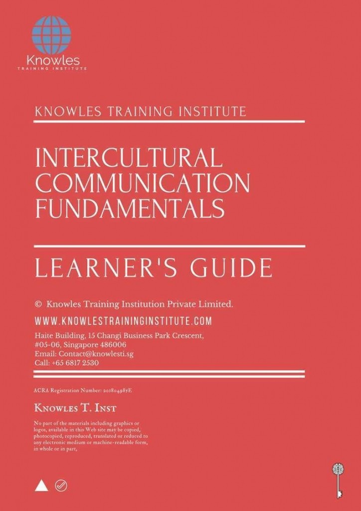 Intercultural Communication Fundamentals Training Course in Luxembourg Learner_s Guide