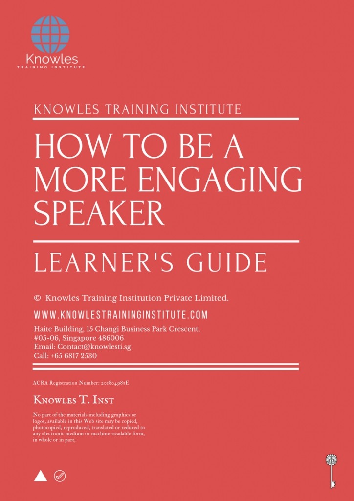 Learner_s Guide For How To Be A More Engaging Speaker Course in Luxembourg