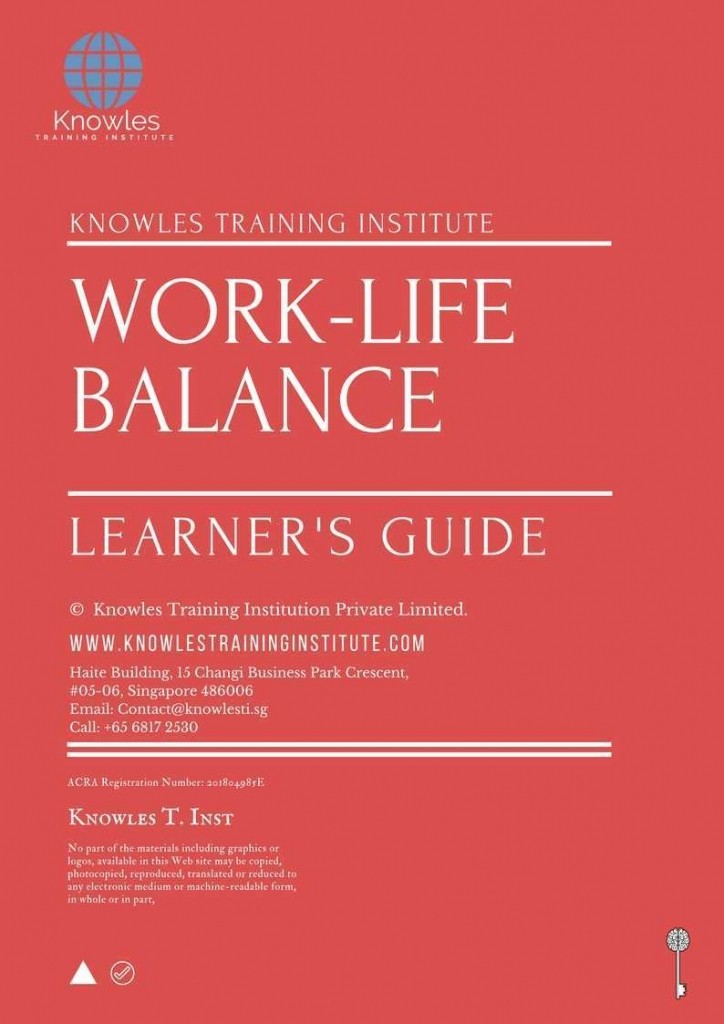Work-Life Balance Training Course in Luxembourg Learner_s Guide